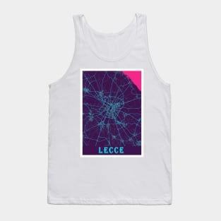 Lecce Neon City Map Tank Top